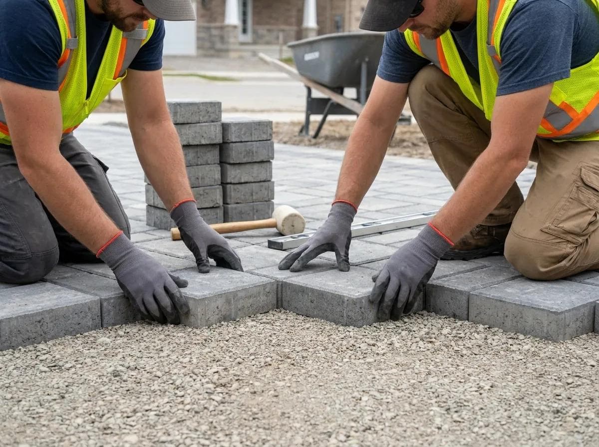 Paver Patio Installation